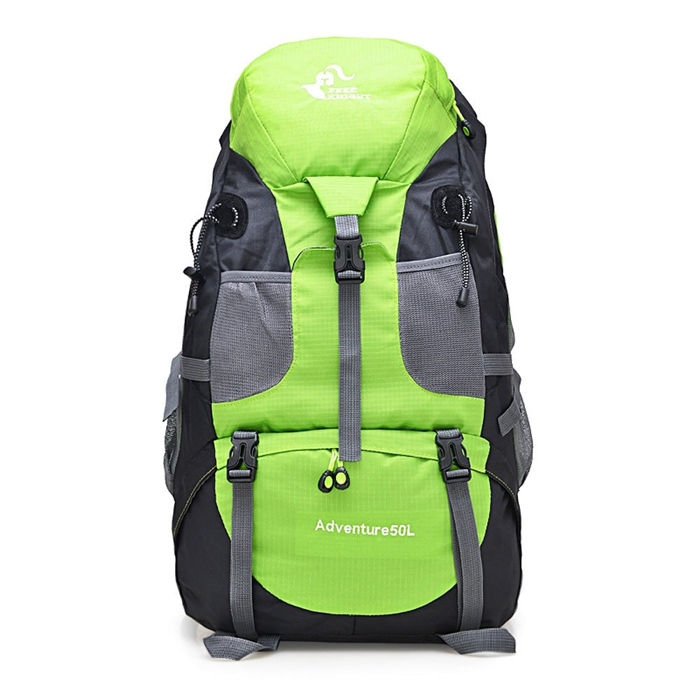 Waterproof Nylon Hiking Backpack With Adjustable Straps