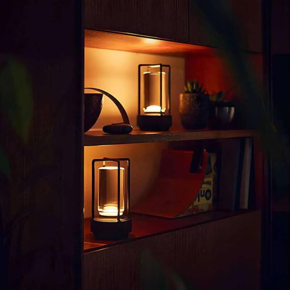 Nordic Metal Frame LED Lantern