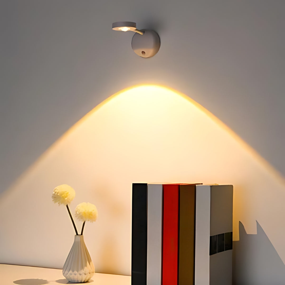 Minimalist Wall Spotlight With Adjustable Head