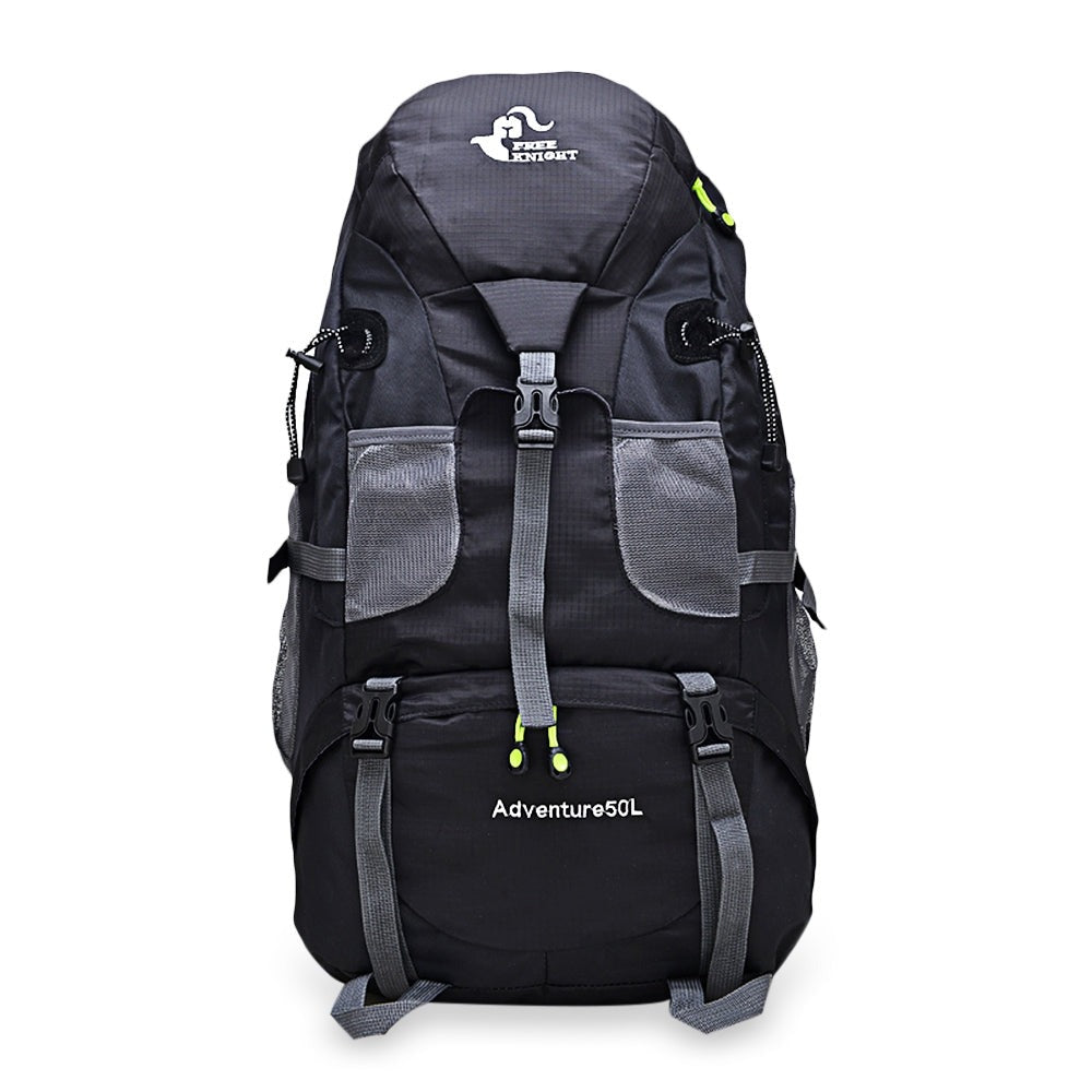 Waterproof Nylon Hiking Backpack With Adjustable Straps