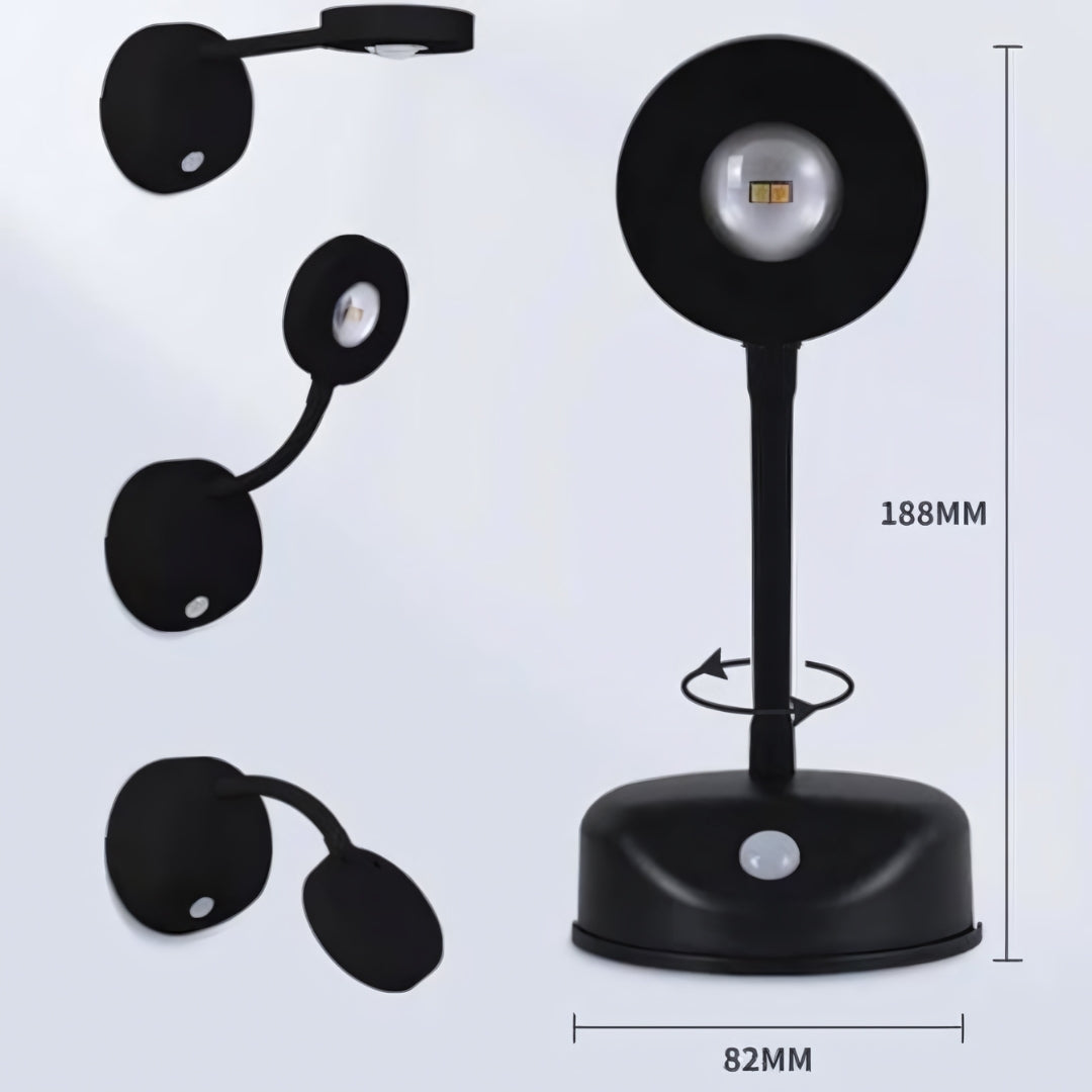 Minimalist Wall Spotlight With Adjustable Head