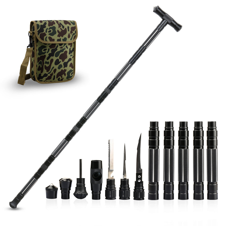 Adjustable Ergonomic Hiking Pole with Telescopic Sections