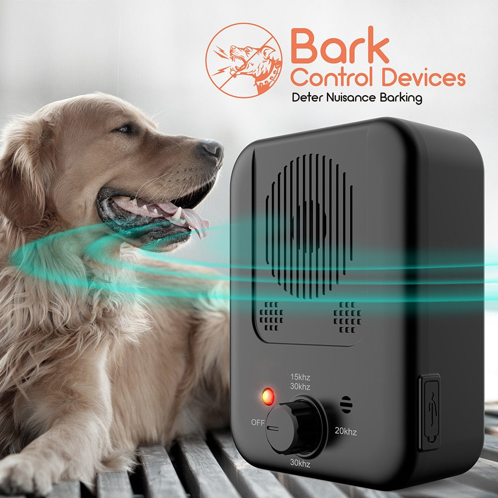 Ultrasonic Bark Control Device with Frequency Adjustment