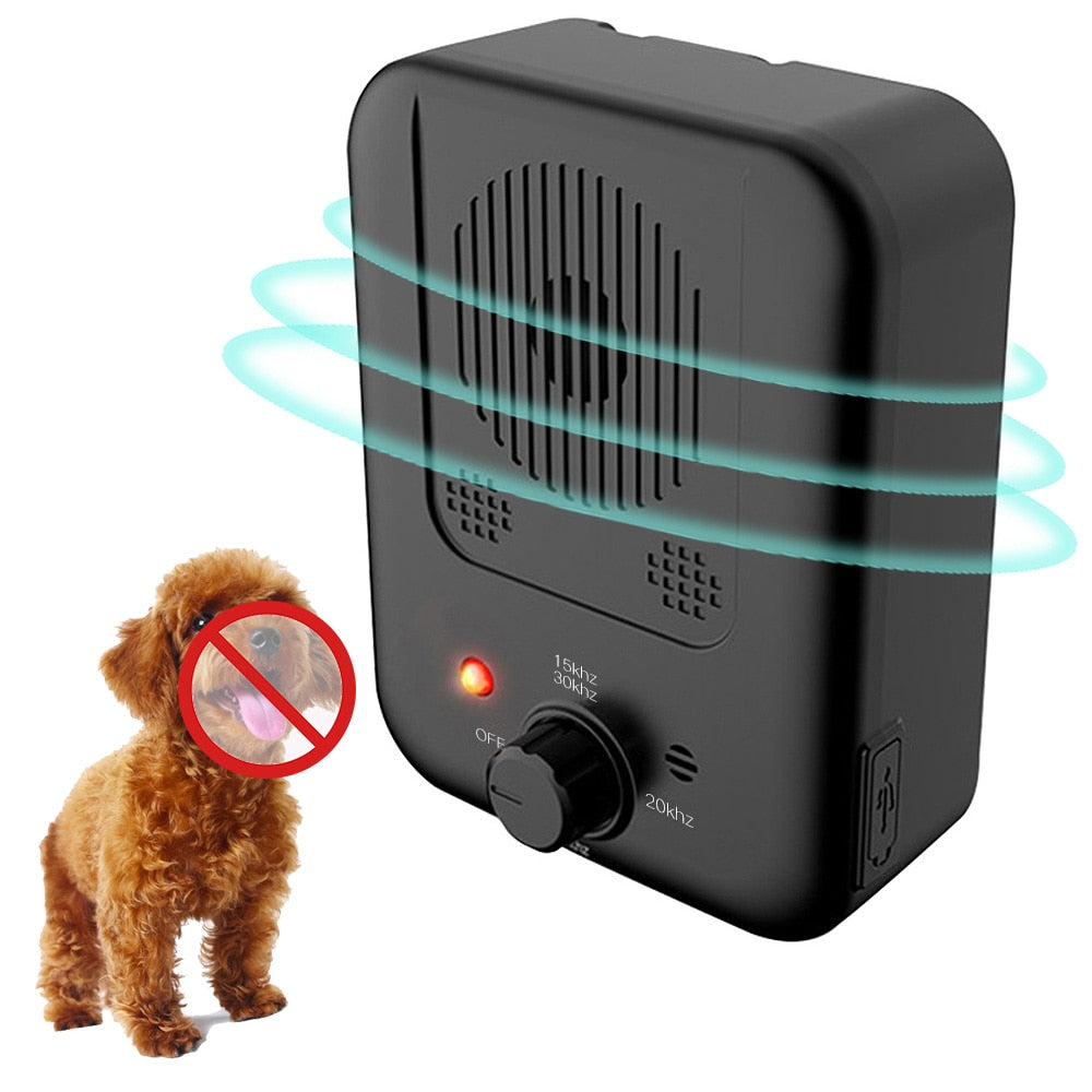 Ultrasonic Bark Control Device with Frequency Adjustment