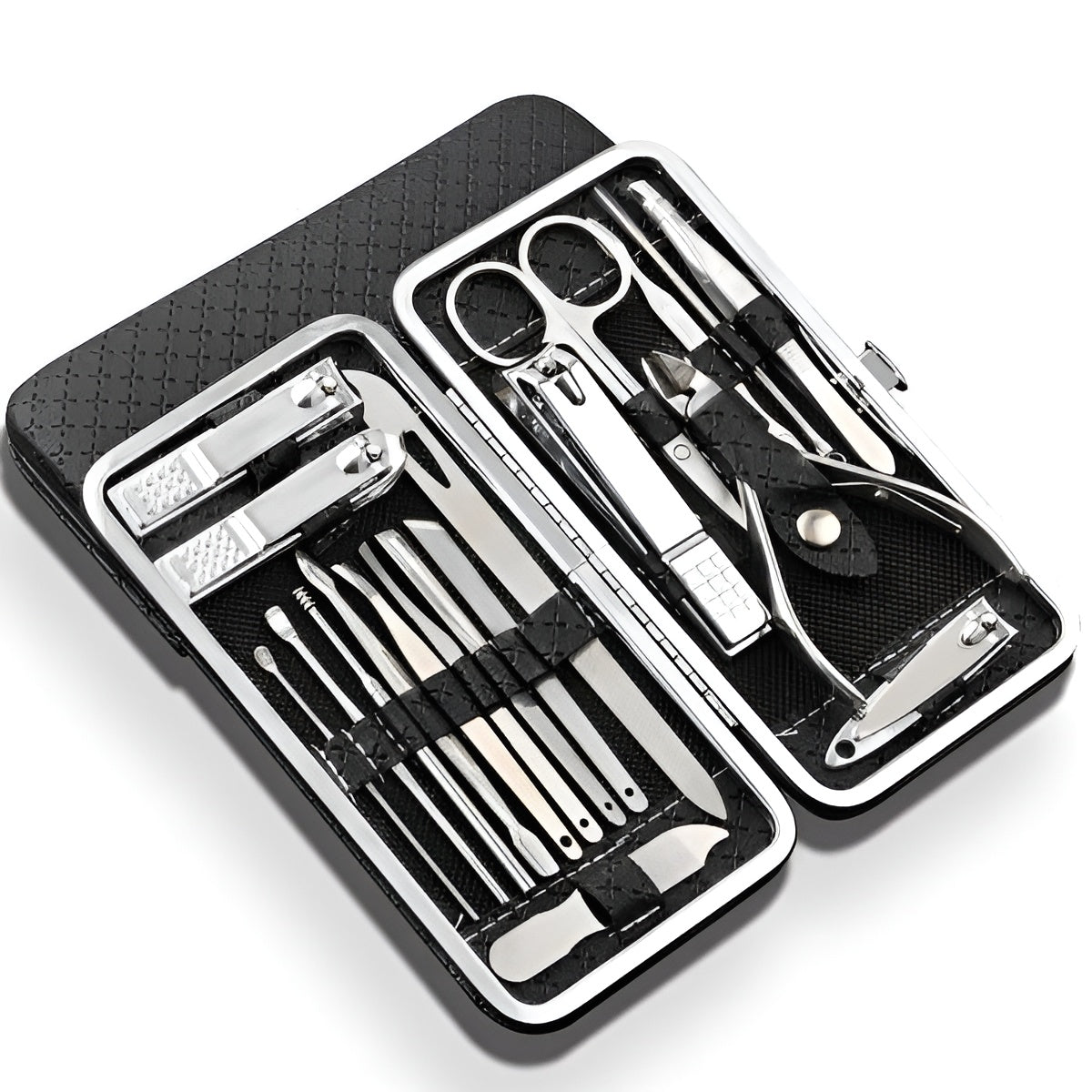 Contemporary Stainless Steel Manicure Set