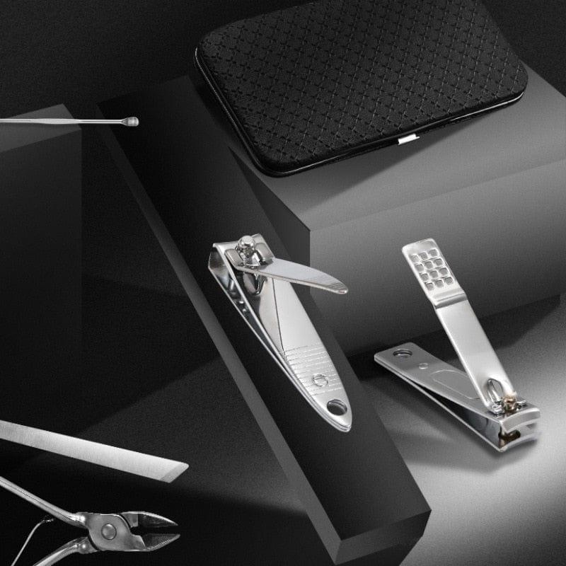 Contemporary Stainless Steel Manicure Set