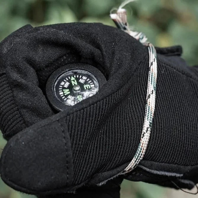 Survival Hiking Pole With Modular Attachments