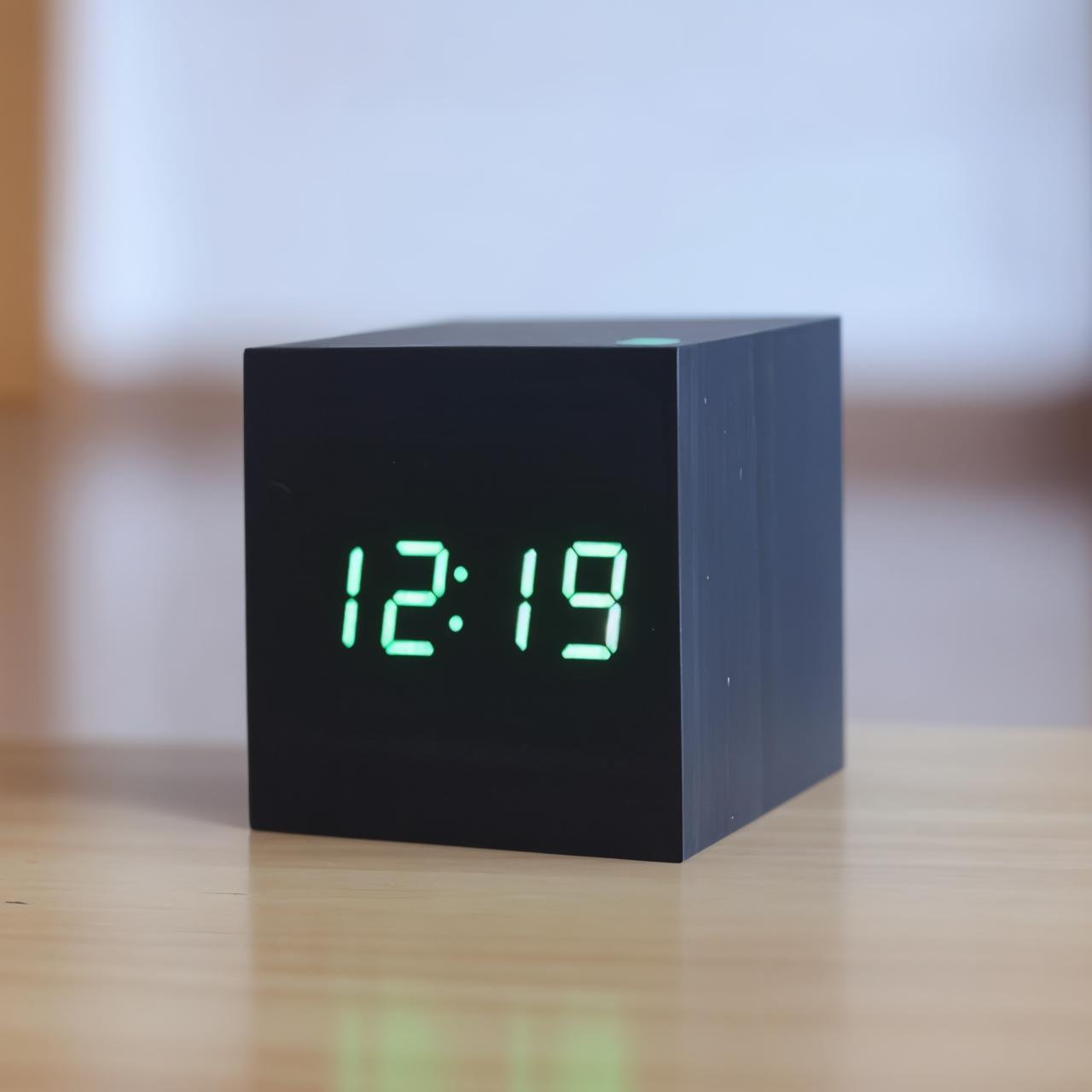 Minimalist Wooden LED Digital Alarm Clock