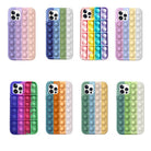 Silicone Pop-It Phone Case with Interactive Design