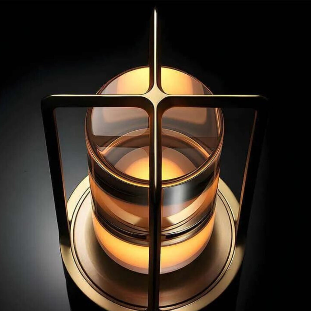 Nordic Metal Frame LED Lantern