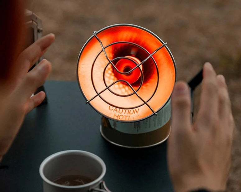 Portable Stainless Steel Heater with Propane Base