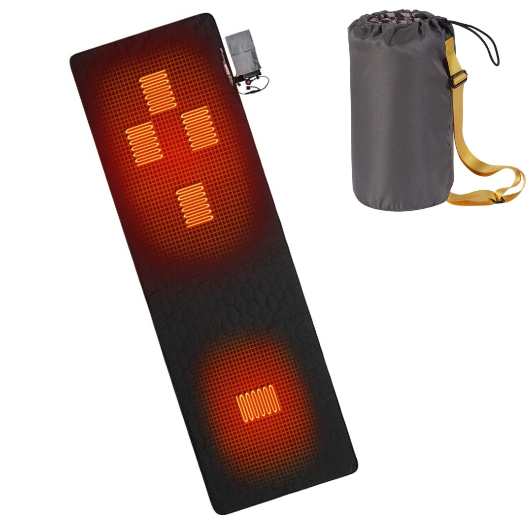 Thermal Heated Sleeping Pad with Electric Heating Elements
