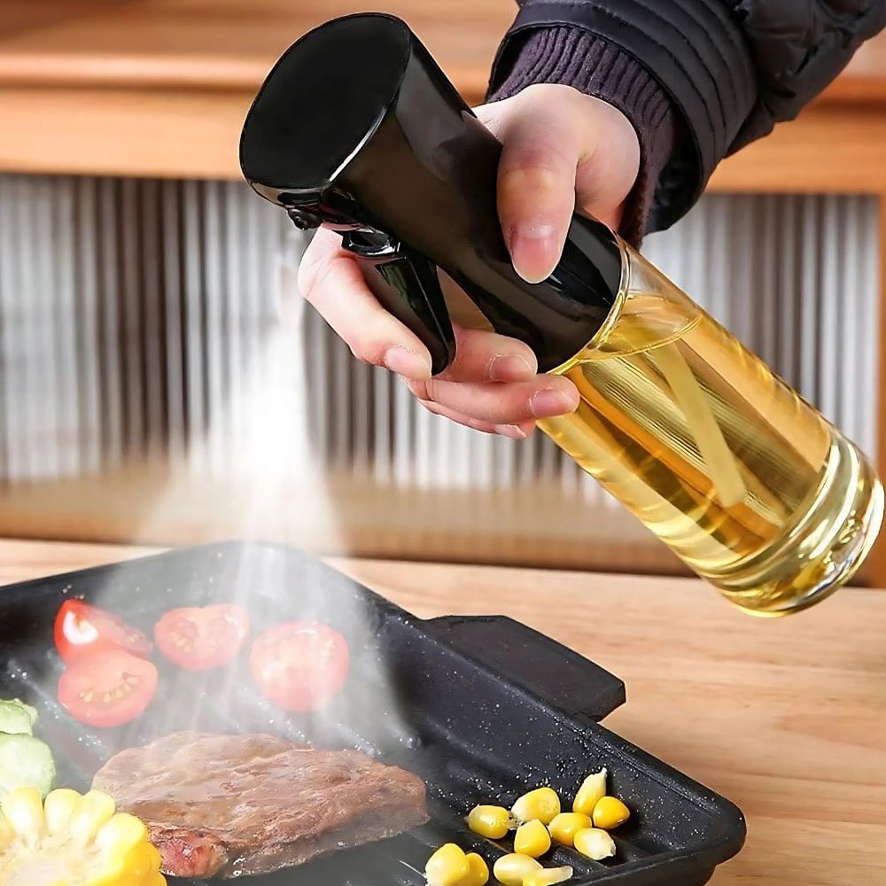 Modern Ergonomic Oil Spray Bottle