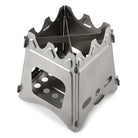 Portable Stainless Steel Firewood Stove with Foldable Design