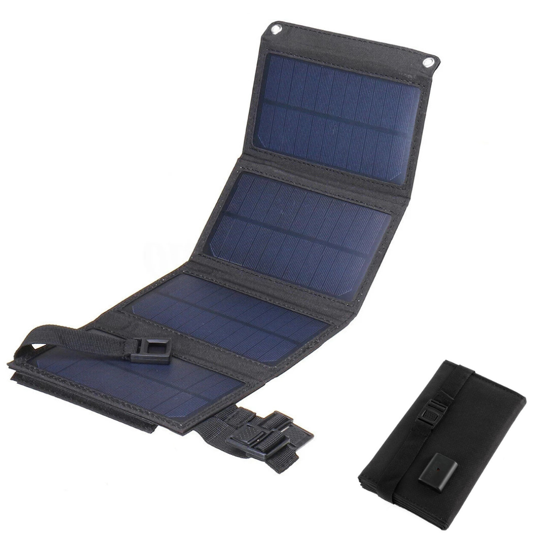 Foldable Solar Phone Charger with Lightweight Design