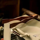 Minimalist Wooden Kitchen Tongs With Ergonomic Handle