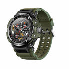 Rugged Waterproof Smartwatch With Analog-Digital Display
