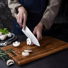 Minimalist Solid Wood Cutting Board with Handle