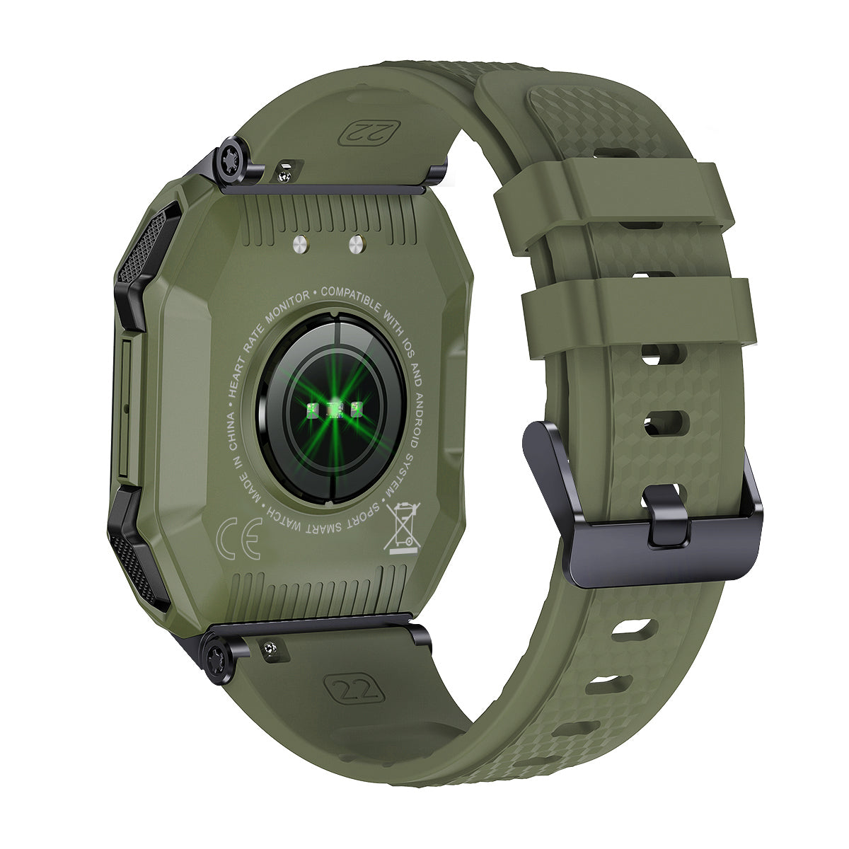 Rugged Smartwatch with Industrial Design
