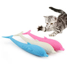Silicone Cat Toothbrush with Fish-Shaped Design