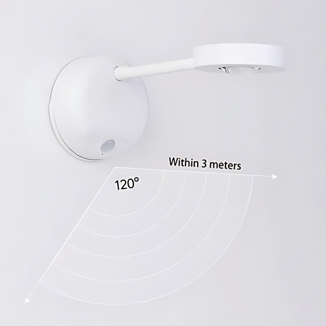 Minimalist Wall Spotlight With Adjustable Head