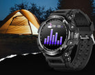 Rugged Waterproof Smartwatch With Analog-Digital Display