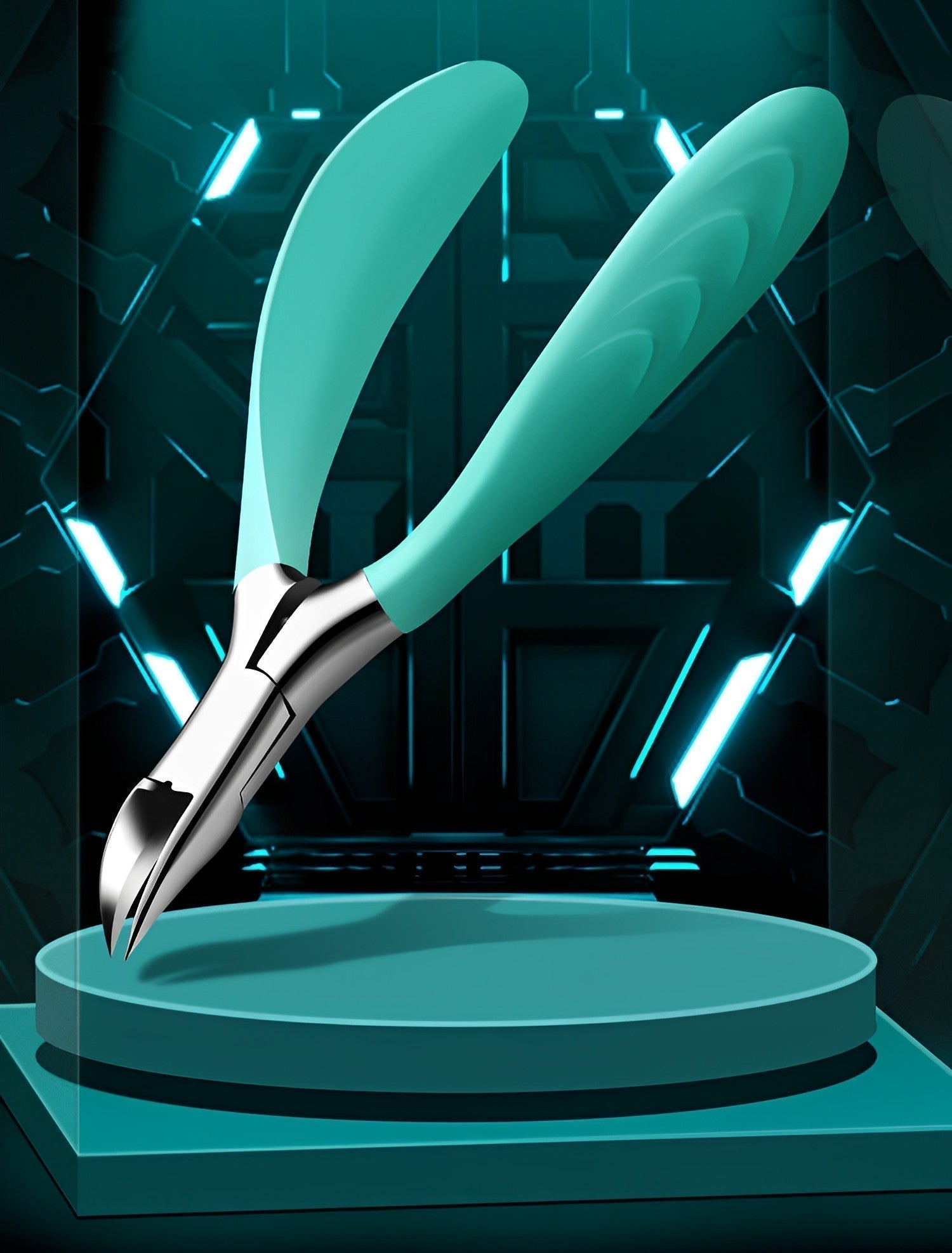 Stainless Steel Ergonomic Toenail Clipper