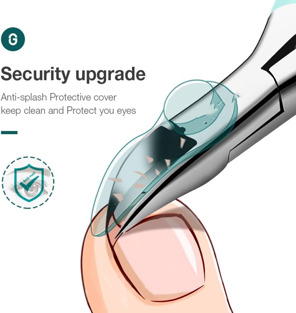 Stainless Steel Ergonomic Toenail Clipper