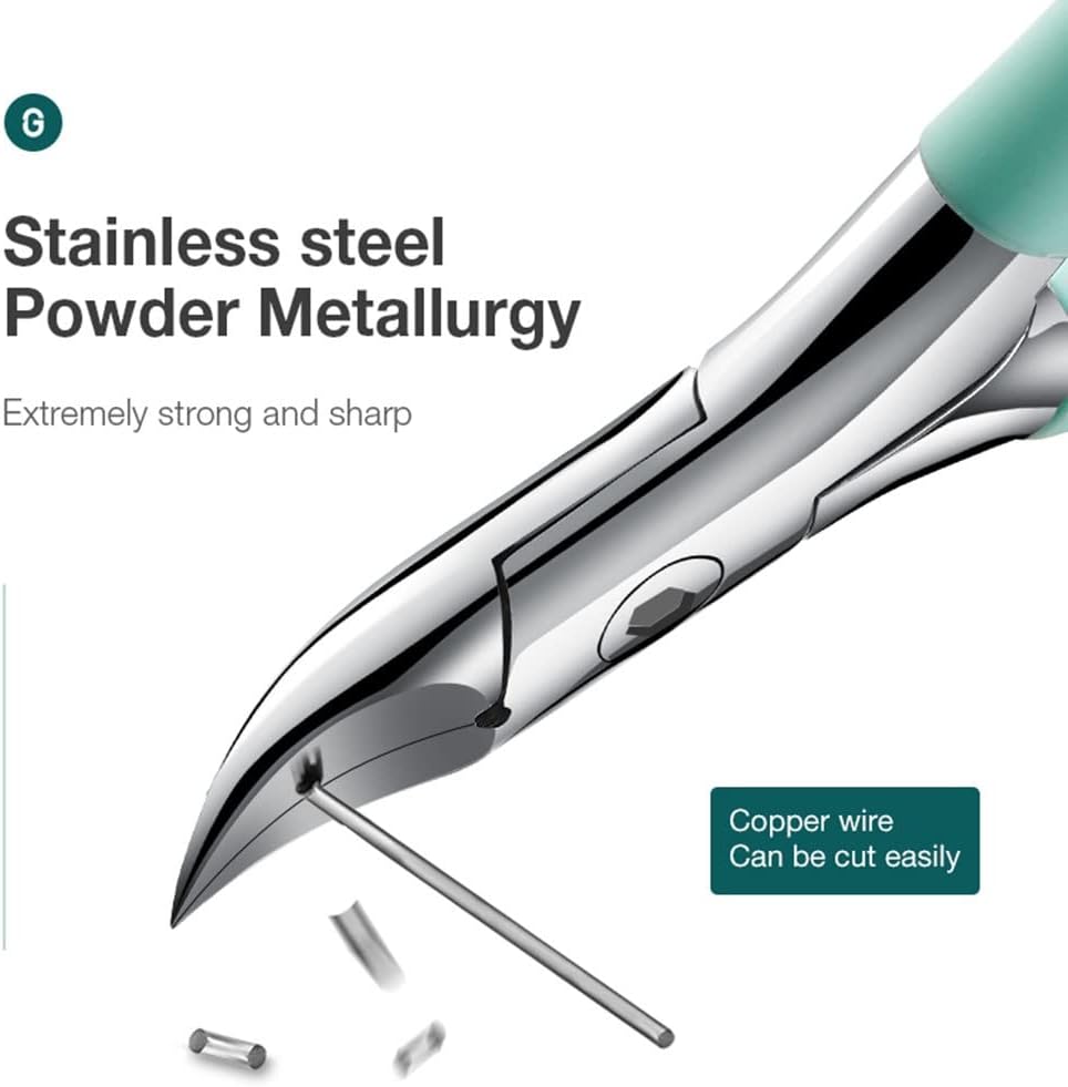 Stainless Steel Ergonomic Toenail Clipper