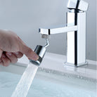 Modern Adjustable Chrome Faucet Head with 720° Rotation