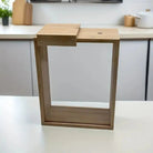 Minimalist Bamboo Wood Storage Container with Sliding Lid