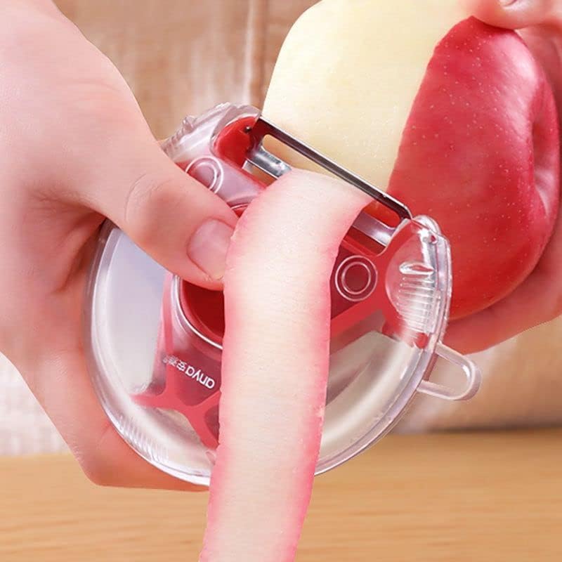 Modern Multi-Blade Vegetable Peeler with Ergonomic Grip