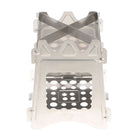 Portable Stainless Steel Firewood Stove with Foldable Design