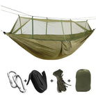 Ultralight Nylon Camping Hammock with Mosquito Net