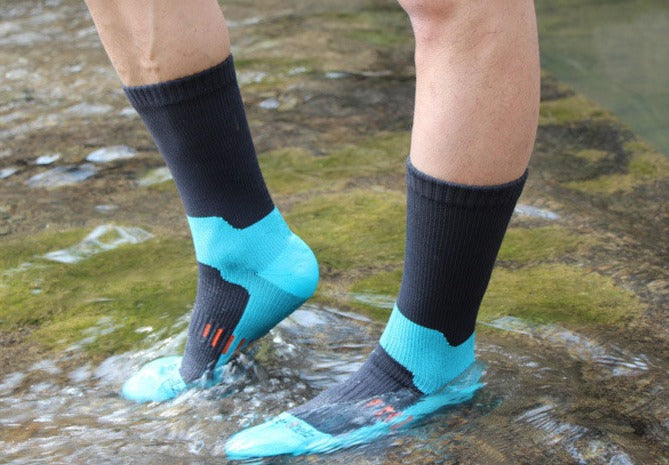 Waterproof Ribbed Socks for Outdoor Enthusiasts
