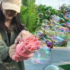 Playful Bubble Machine Gun with Multi-Outlets