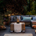 Contemporary Glass Cylinder Portable Fireplace