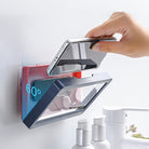Wall-Mounted Waterproof Phone Case with Transparent Cover