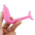 Silicone Cat Toothbrush with Fish-Shaped Design