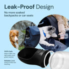 Portable Pet Water Bottle With Integrated Bowl