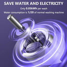 Portable Collapsible Washing Machine With Control Knob