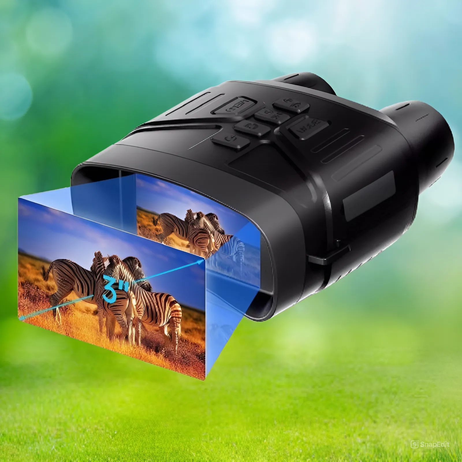 Infrared Night Vision Binoculars with Ergonomic Design