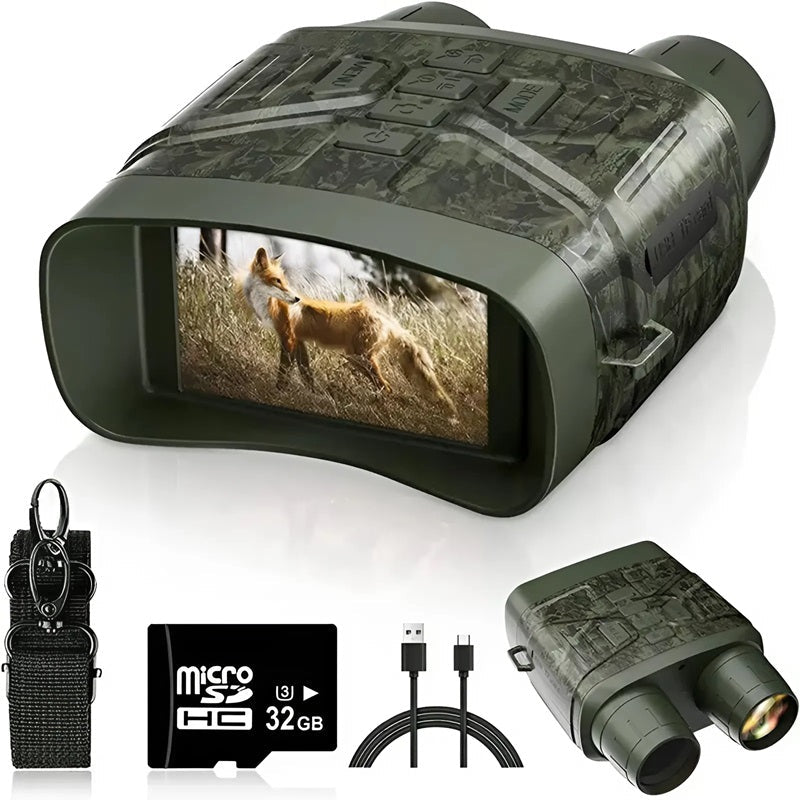 Infrared Night Vision Binoculars with Ergonomic Design