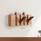 Minimalist Wooden Foldable Wall Hook Rack