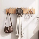 Minimalist Wooden Foldable Wall Hook Rack