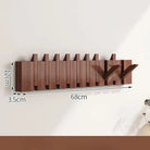 Minimalist Wooden Foldable Wall Hook Rack