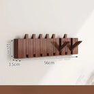 Minimalist Wooden Foldable Wall Hook Rack