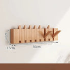 Minimalist Wooden Foldable Wall Hook Rack