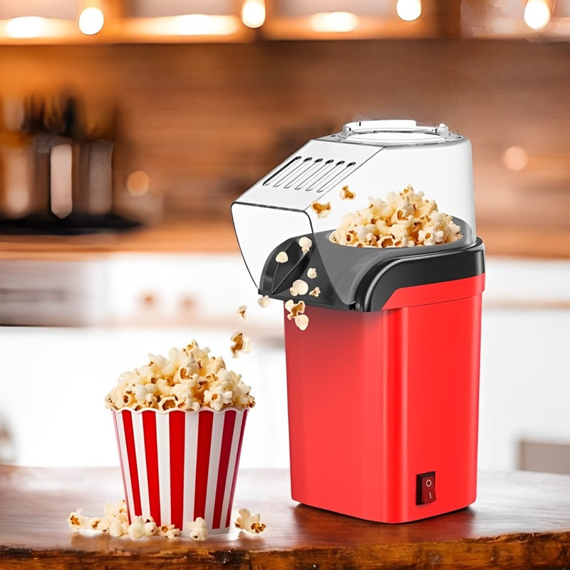 Contemporary Popcorn Maker With Slide-Out Chute