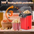 Contemporary Popcorn Maker With Slide-Out Chute